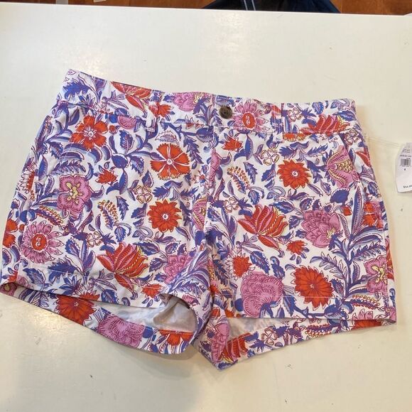 Gap NWT 3 inch shorts, pink and purple orange orange size 4 - Picture 1 of 7
